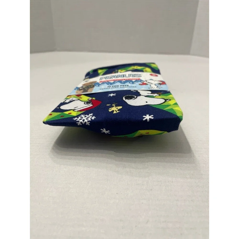 Peanuts Snoopy Holiday Pet Pajamas Size XL New With Tag